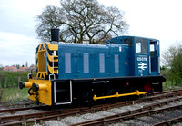 British Railways class 03 03079 on the DVLR
