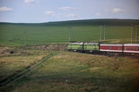 First Russian loco from Chinese border