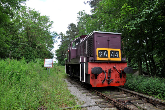 D9523 at the head of the loop Redmire