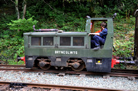 Bryneglwys with trainee driver 2012