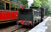 Bryneglwys on an engineers train 2012