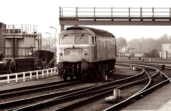 Class 47 York station 1981