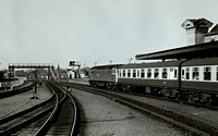 Class 47 North bound York station 1984