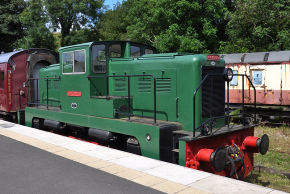 Yorkshire Engine 2670 Stainmore Railway Aug 2017