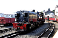 87 awaits it's turn on the Welsh Highland Railway 2012